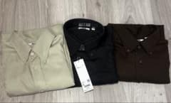 ユニクロU ドレープシャツ XL 3枚セット まとめ売り UNIQLOのサムネイル