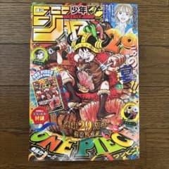 週刊少年ジャンプ33号 ワンピースカード付録付き - メルカリ