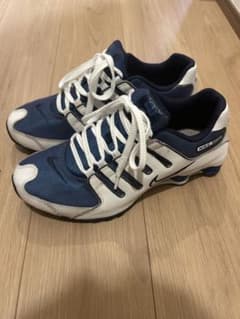 と*ん様 NIKE SHOX nz スニーカー ネイビー ホワイトのサムネイル