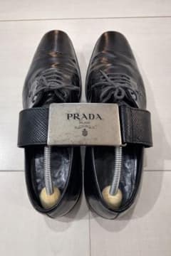 PRADA プラダ ドレスシューズ、革ベルトセットのサムネイル