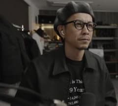 CPH BERET OMBRECHECK GRAY&BLACK かわしまたかひろ