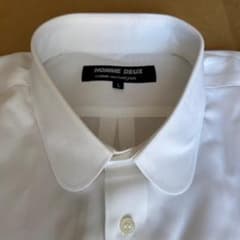 丸襟 白 ビジネスシャツ　Lサイズ コムデギャルソンオムドゥ m80487010238_1.jpg?1770723936