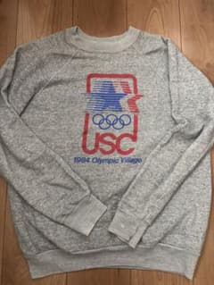 1984 Olympic Village スウェット グレー　古着のサムネイル