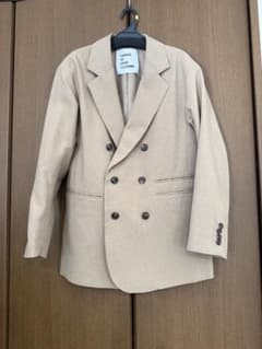 GARAGE OF GOOD CLOTHINGベージュダブルブレストジャケット - メルカリ