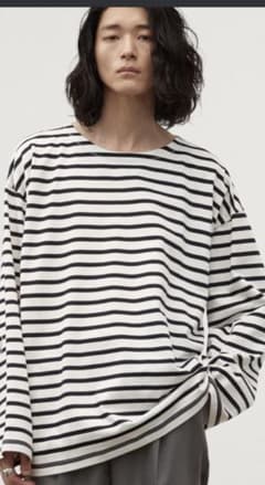 BORDER WIDE L/S-TEE  WYM lidmnのサムネイル