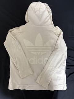 adidas Originals トレフォイル パーカー 白 フーディーのサムネイル