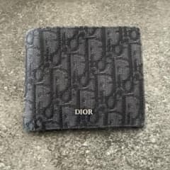 DIOR オブリーク トロッター ジャガード 二つ折り財布 - メルカリ