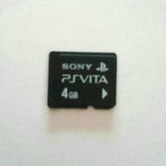 PS VITA メモリーカード 4GBのサムネイル