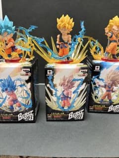 ドラゴンボール バーストシリーズ 孫悟空3体セット ドラゴンボールワーコレのサムネイル