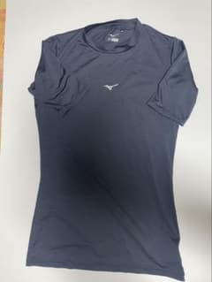 Mizuno ネイビー 半袖 アンダーシャツMサイズのサムネイル