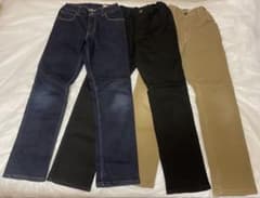 EDWIN キッズ ロングパンツ 3本セット 150cmのサムネイル