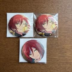 あんさんぶるスターズ 逆先夏目 シャッフル缶バッジ 3点セット