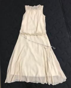 【さらに値下げ】KATHARINE ROSS セットアップドレス/ベージュのサムネイル