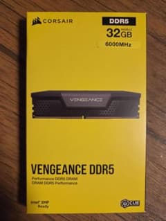 CORSAIR VENGEANCE DDR5 32GB 6000MHz CL28のサムネイル