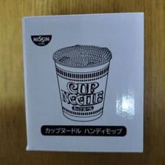 NISSIN 日清 カップヌードル ハンディモップ 新品　未開封　非売品のサムネイル