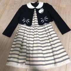 ♡ELLE en noir♡入学式 女の子 フォーマル ワンピース 120のサムネイル