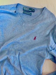 ラルフローレン　Polo by Ralph Lauren　Vネック セーターのサムネイル