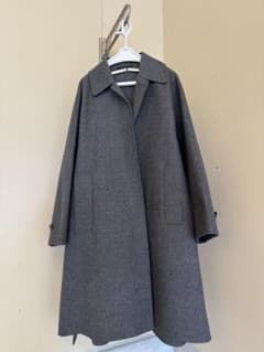 H BEAUTY&YOUTH ウール100% バルマカーンコート グレー S H BEAUTY&YOUTH ウール100% バルマカーンコート グレー S - メルカリ