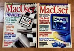 【洋書】MacUser 1992年 5月/6月号 2冊セット レトロMacのサムネイル