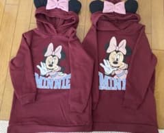 H&M ミニーちゃん　スウェット　ワンピースのサムネイル