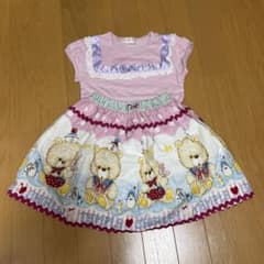 Shirley Temple クマ柄スカートとTシャツセットのサムネイル