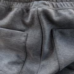 新品 バズリ品 UNIQLO スウェットワイドパンツ グレー XS 男女兼用 ズ