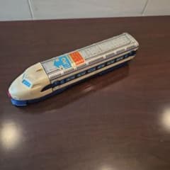 昭和レトロ 新幹線 0系 ブリキ製 鉄道玩具 - メルカリ