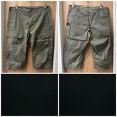 AVIREX アヴィレックス ミリタリー カーゴ ハーフパンツ カーキ古着屋購入