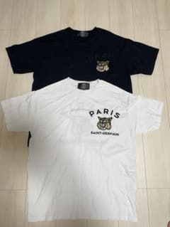 パリサンジェルマン Tシャツ ホワイト、ブラック2点まとめ売り