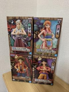 ワンピース DXF フィギュア ヤマト ルフィ 4種セット　ワンピースフィギュアのサムネイル