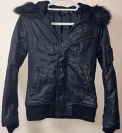 CIVAZIZE N-2B Y2Kコーティング レザー ファージャケット - メルカリ