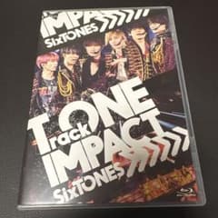 SixTONES】TrackONE IMPACT Blu-ray - メルカリ