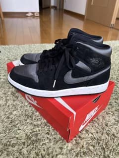 Nike Air Jordan 1 ブラック/グレーのサムネイル