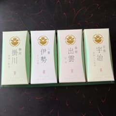 京都府産緑茶ティーバッグ4種セットのサムネイル