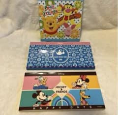 【未使用】Disney タオルハンカチ 3枚セットのサムネイル