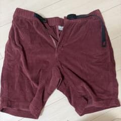 グラミチーコーデュロイパンツ エンジ色のサムネイル