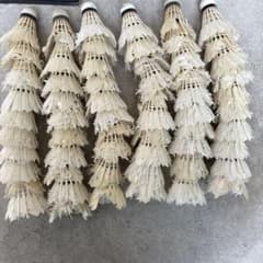 中古バドミントンシャトル 108個セット 中古バドミントンシャトル 60個セット - メルカリ