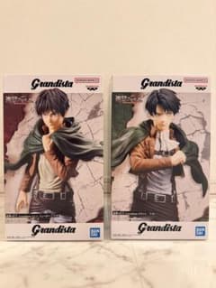 進撃の巨人 Grandista エレン リヴァイ フィギュアセット