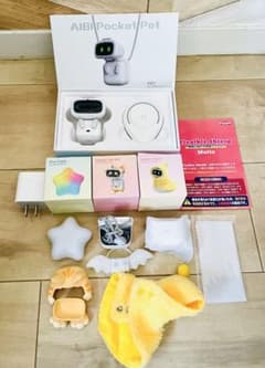 AIBI Pocket Pet ペットロボット お世話セット - メルカリ