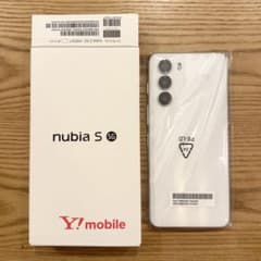 【新品・未使用】nubia S 5G ホワイトのサムネイル