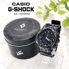 G-SHOCK GA-100MRB マルセロバーロン コラボ 限定モデル 箱付 - メルカリ