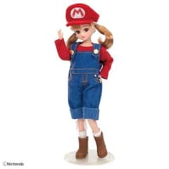 【特価品】りかちゃん　LD-33 スーパーマリオだいすきリカちゃん！！のサムネイル