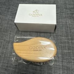 GODIVA ゴディバ オリジナル ウッドブラシ ヘアブラシ ノベルティ 非売品のサムネイル