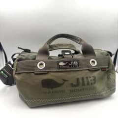 JIB 限定カラー ダッフル アッシュオリーブ ダーク2way ボストン