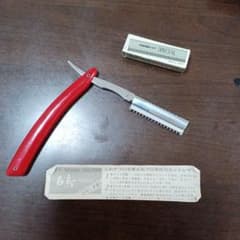 白鳥 No.500 カットレザー ジャンボ型 理容 プロ用のサムネイル