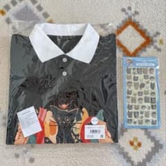 2点セット新品】キヨ猫ポロシャツレディース シール TOP4東京ドーム