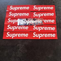 Supreme ボックスロゴ ステッカー 11枚セットのサムネイル