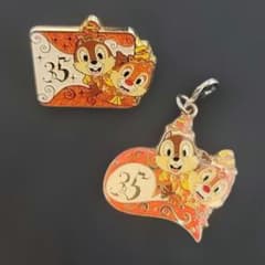 ディズニー ピンバッジ チャーム 35個 バラ売り可 チップとデール 35周年 ピンバッジ チャーム セット - メルカリ