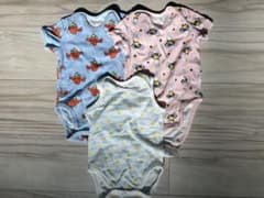 UNIQLO BABY 반소매 바디 슈트・민소매 메쉬 속옷 3점 세트