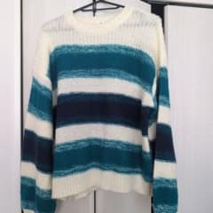 TITICACA ボーダーニット 長袖のサムネイル